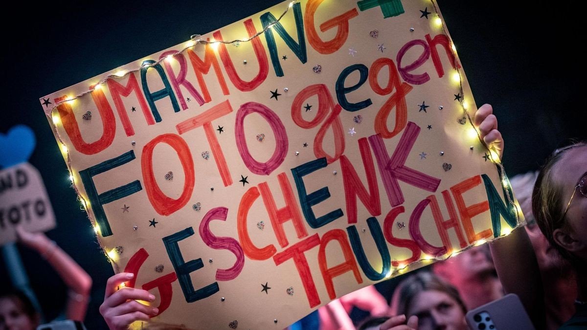 Wincent Weiss beim Zeltfestival Ruhr am Donnerstagabend, 22. August. 