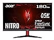 Acer Nitro KG272S3 Gaming Monitor 27 Zoll (69 cm Bildschirm) Full HD, 180Hz, bis zu 0.5ms (GTG), 2xHDMI 2.0, DP 1.2, FreeSync Premium, Schwarz, ?UM.HX2EE.301