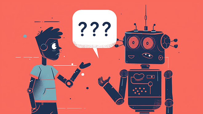 Ki, Künstliche Intelligenz, AI, Artificial Intelligence, Roboter, Chatbot, Robot, KI-Chatbot, Bots, Chatbots, Verrückte Roboter, Verrückte Bots, Crazy Robots, Robots, Durchgedreht, AI-ChatBot, Frage