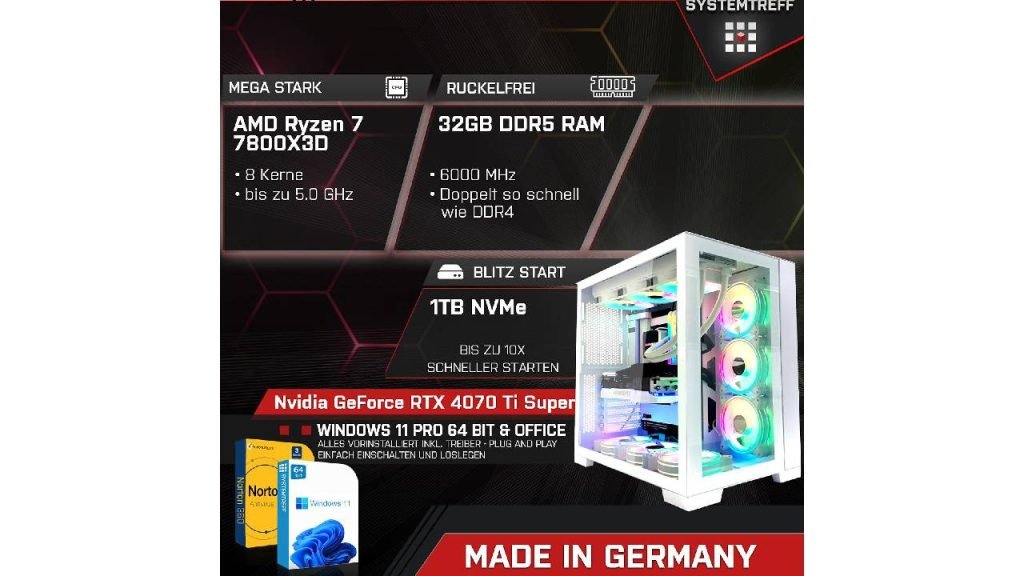 Gaming-PC mit exzellenter Synergie