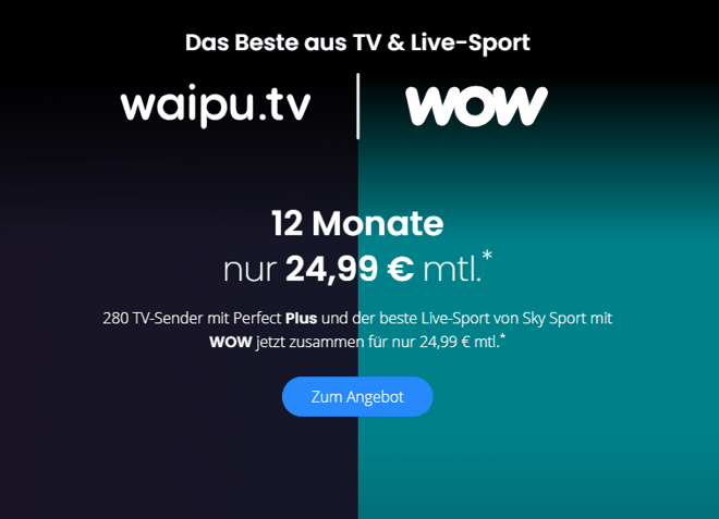 Waipu.tv Sommer-Angebote