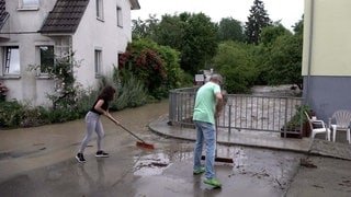 Unwetter in Reutlingen 