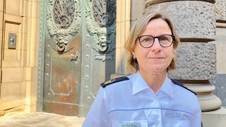 Ulrike Schäfer ist die Polizeipräsidentin vom Polizeipräsidium Mannheim.