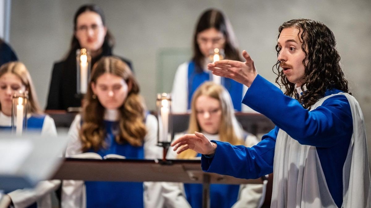 Carol Service der Singschule an der Petrikirche in Mülheim an der Ruhr