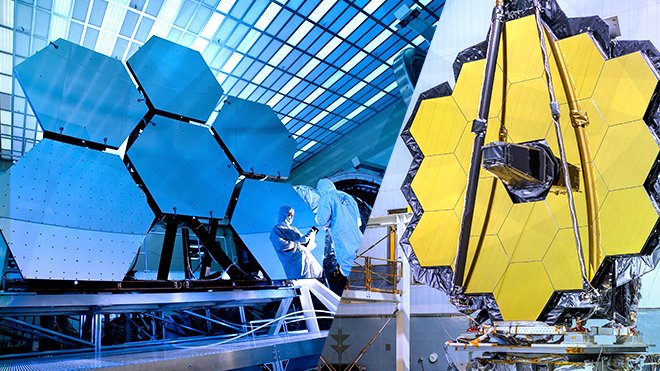 Weltraum, Raumfahrt, Nasa, Satellit, Solar, Teleskop, Solarzelle, Solarpanel, Solarmodul, James Webb Space Telescope, James Webb Teleskop, James Webb, Spiegel