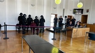 Im Prozess um den niedergestochenen Justizbeamten der JVA-Frankenthal gelten besondere Sicherheitsvorkehrungen