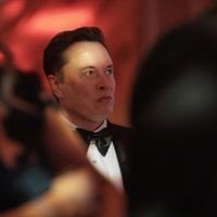 PALM BEACH, FL – 14. NOV 2024: Elon Musk nimmt an der America Fi teil