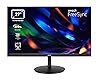 Acer Monitor 27 Zoll (FHD, 100Hz HDMI, 75Hz VGA, 4ms (GTG), höhenverstellbar, drehbar, FreeSync)