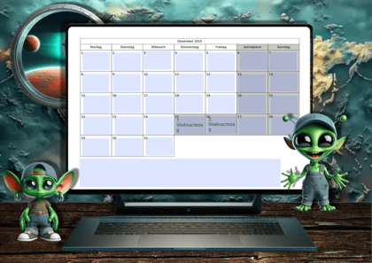 Alien-Kalender 2025