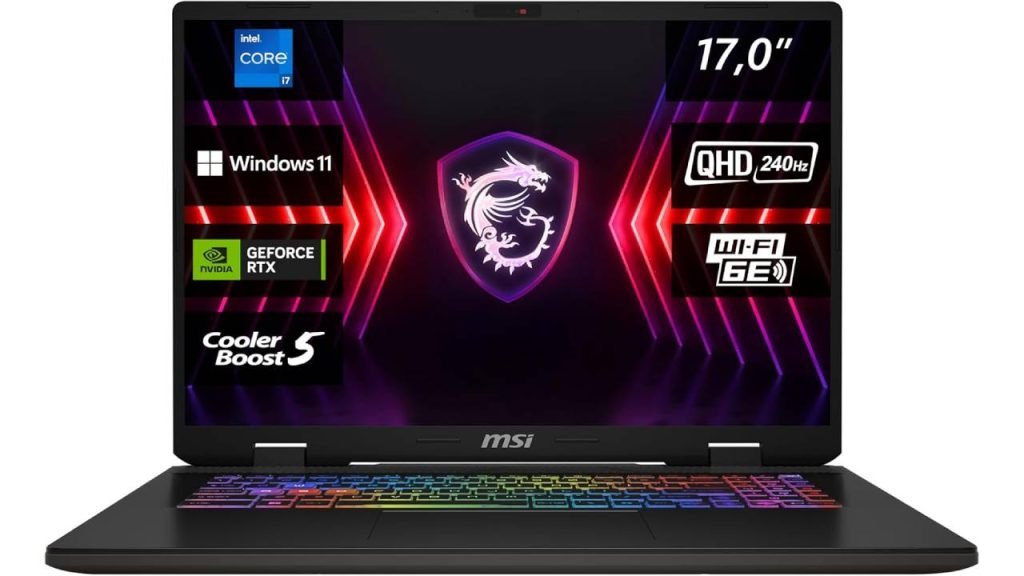 Der Gaming-Laptop überzeugt mit hohem Prozessortakt und RTX-Grafikpower 