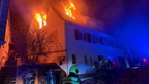 Brand in Oberndorf