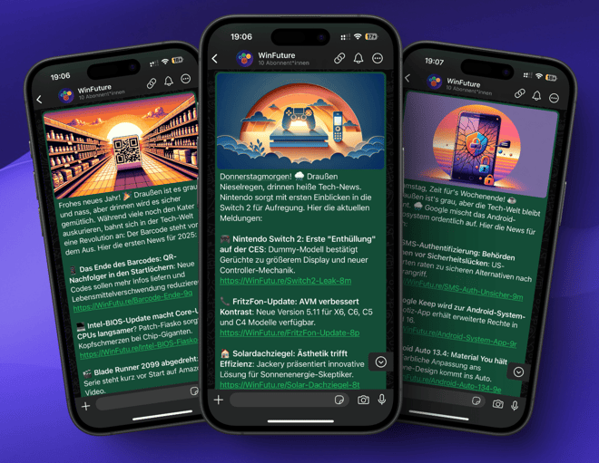 WinFuture.de WhatsApp-Kanal