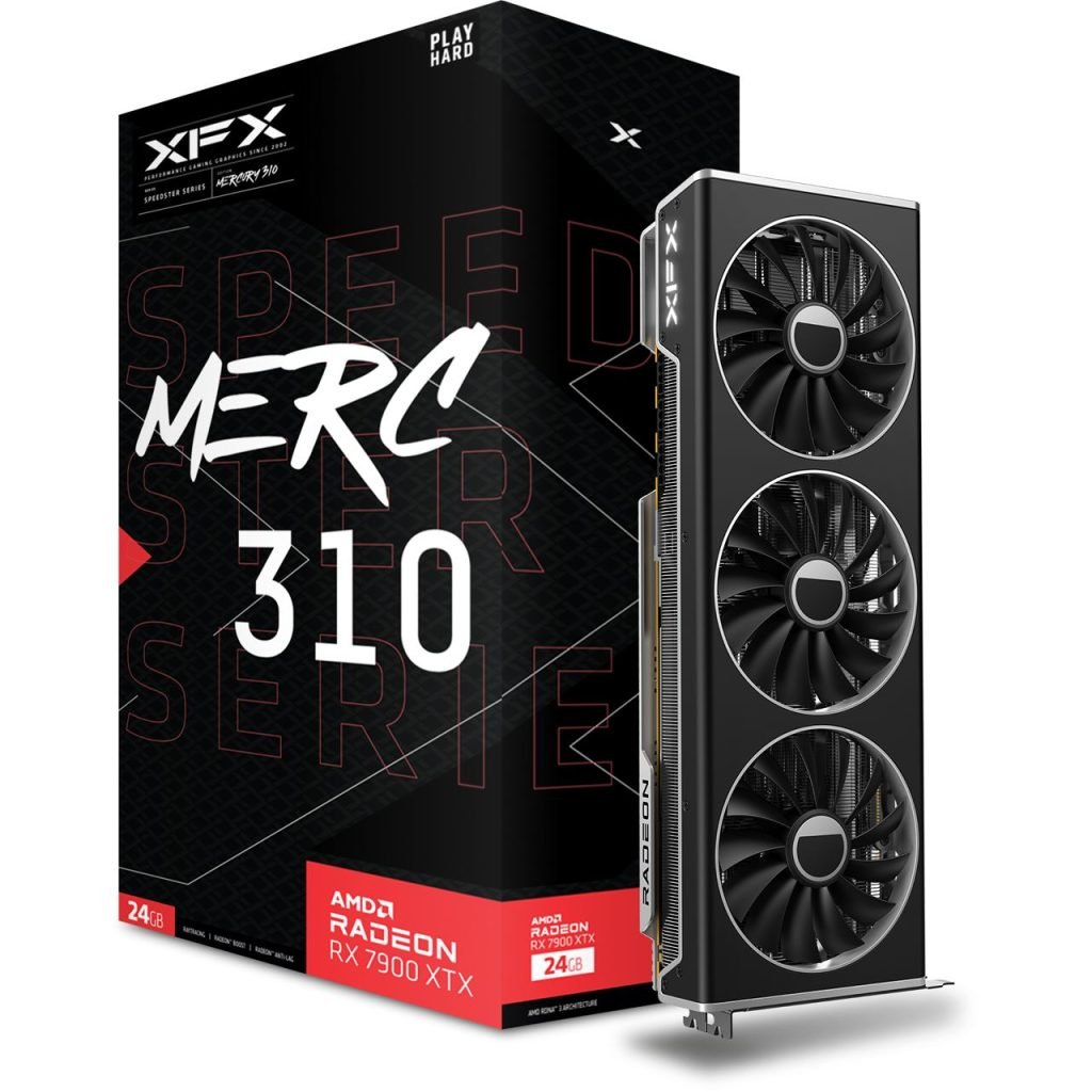 RTX-Konkurrenz: XFX Radeon RX 7900 XTX Speedster MERC 310 Black Edition für nur 879 Euro bei Mindfactory