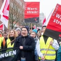 Warnstreik im öffentlichen Dienst - Kiel