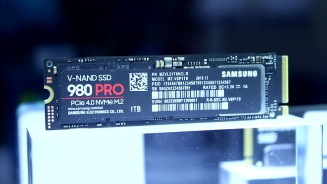 Samsung, Speicher, Ssd, Flash, Solid State Drive, Speichermedien, M.2, NVMe, PCIe 4.0, Samsung 980 Pro, PCI Express 4.0, Samsung SSD 980 Pro