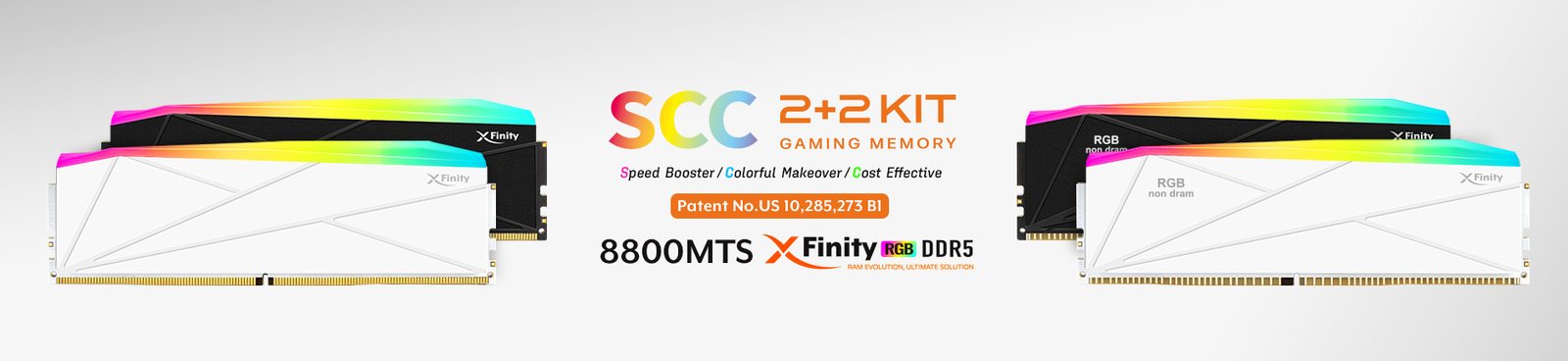 Xfinity SCC O Cudimm RGB Kit vorgestellt