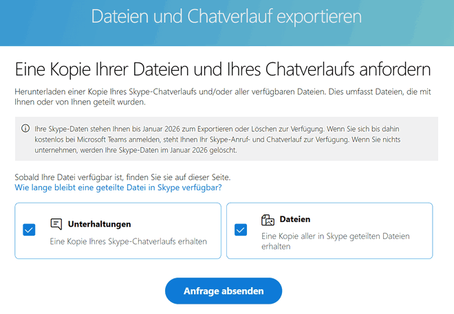 Skype zu Microsoft Teams - Anleitung