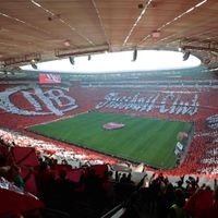 Die Allianz Arena vor dem Bundesliga-Spiel zwischen dem FC Bayern und dem VfL Bochum