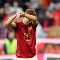 Joshua Kimmich war bedient nach der Pleite gegen Bochum - wird aber zeitnah verlängern.